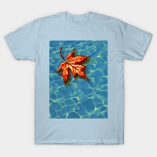 Wet Maple Leaf T-Shirt